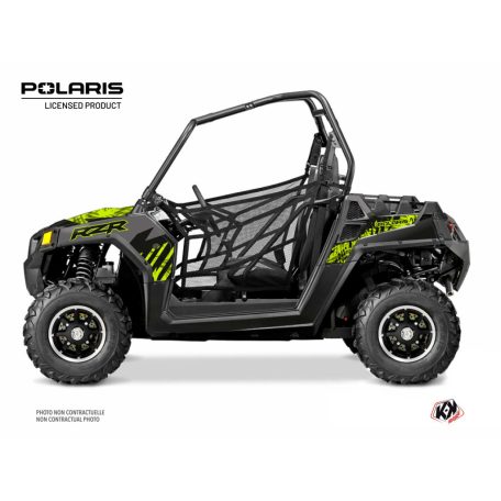 Karosszéria védő dekor matrica készlet  SSV POLARIS Chaser Sárga Széria