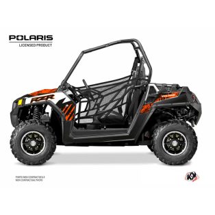   Karosszéria védő dekor matrica készlet  SSV POLARIS Chaser Narancsszínű Széria