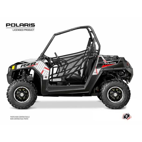 Karosszéria védő dekor matrica készlet  SSV POLARIS Epik Fehér Széria