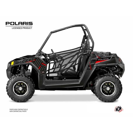 Karosszéria védő dekor matrica készlet  SSV POLARIS Epik Fekete Széria