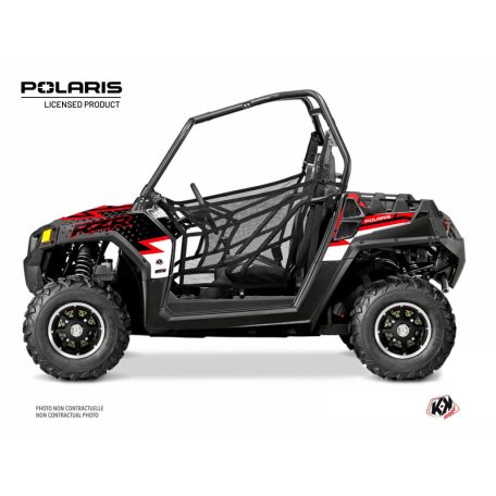 Karosszéria védő dekor matrica készlet  SSV POLARIS Stun Fehér Széria
