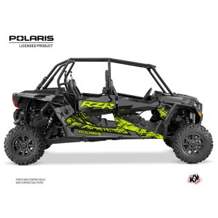   Karosszéria védő dekor matrica készlet  SSV POLARIS Chaser Sárga Széria