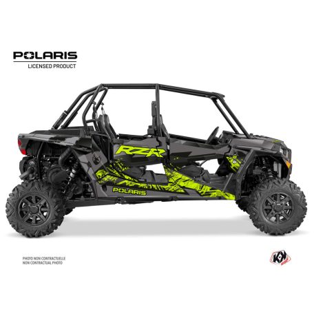 Karosszéria védő dekor matrica készlet  SSV POLARIS Chaser Sárga Széria