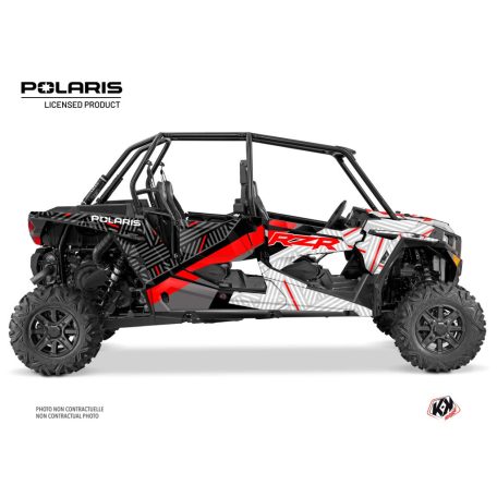 Karosszéria védő dekor matrica készlet  SSV POLARIS Epik Fehér Széria