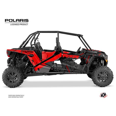 Karosszéria védő dekor matrica készlet  SSV POLARIS Epik Fekete Széria