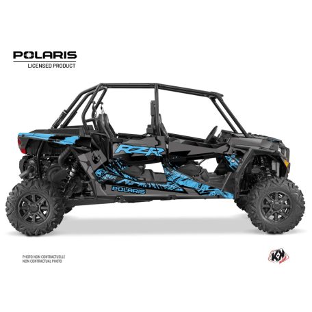 Karosszéria védő dekor matrica készlet  SSV POLARIS Chaser Kék Széria
