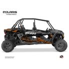 Karosszéria védő dekor matrica készlet  SSV POLARIS Chaser Rézszínű Széria