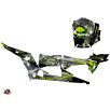   Karosszéria védő dekor matrica készlet  SSV POLARIS Evil Szürke/Zöld Széria
