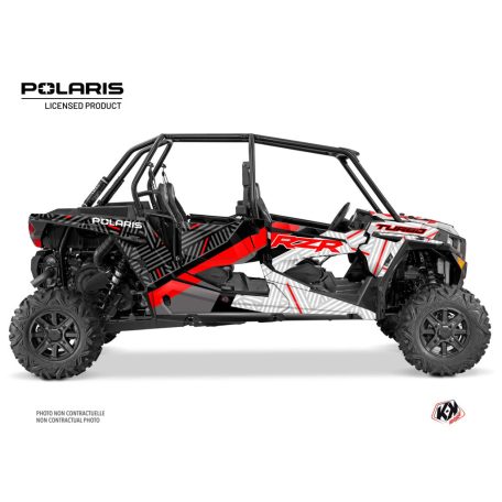 Karosszéria védő dekor matrica készlet  SSV POLARIS Epik Fehér Széria
