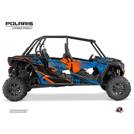 Karosszéria védő dekor matrica készlet  SSV POLARIS Stun Kék Széria