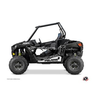   Karosszéria védő dekor matrica készlet  SSV POLARIS Action Fekete/Szürke Széria