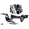   Karosszéria védő dekor matrica készlet  SSV POLARIS Action Fekete/Szürke Széria