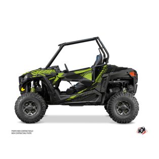   Karosszéria védő dekor matrica készlet  SSV POLARIS Graphite Neon Szürke Széria