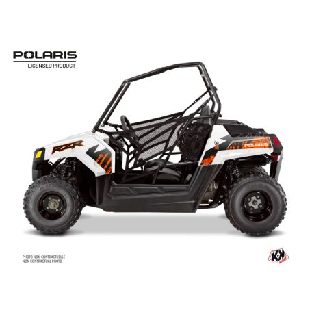 Karosszéria védő dekor matrica készlet  SSV POLARIS Chaser Narancsszínű Széria