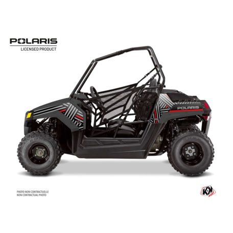 Karosszéria védő dekor matrica készlet  SSV POLARIS Epik Fekete Széria