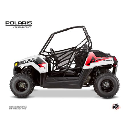 Karosszéria védő dekor matrica készlet  SSV POLARIS Stun Fehér Széria