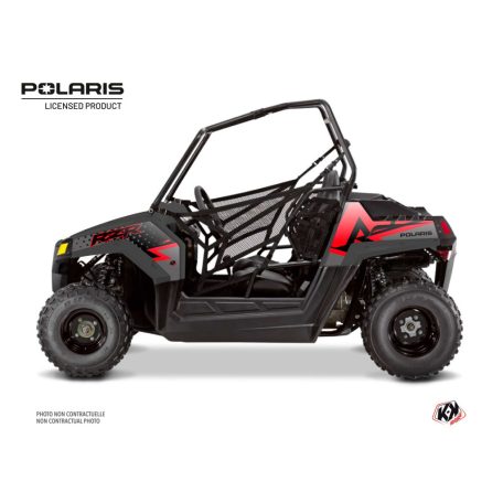 Karosszéria védő dekor matrica készlet  SSV POLARIS Stun Fekete Széria