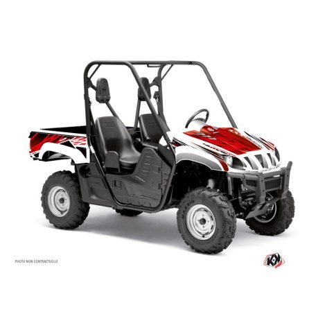 Karosszéria védő dekor matrica készlet  SSV YAMAHA Eraser Piros/Fehér Széria