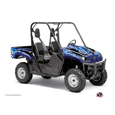 Karosszéria védő dekor matrica készlet  SSV YAMAHA Predator Kék Széria