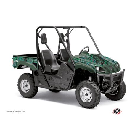 Karosszéria védő dekor matrica készlet  SSV YAMAHA Camo Zöld Széria