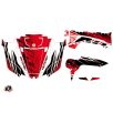   Karosszéria védő dekor matrica készlet  SSV YAMAHA Eraser Piros/Fehér Széria