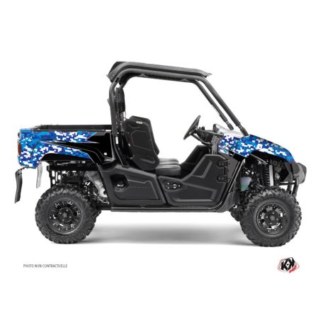 Karosszéria védő dekor matrica készlet  SSV YAMAHA Predator Kék Széria