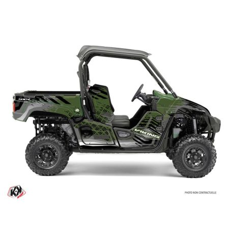 Karosszéria védő dekor matrica készlet  SSV YAMAHA Sturdy Zöld Széria
