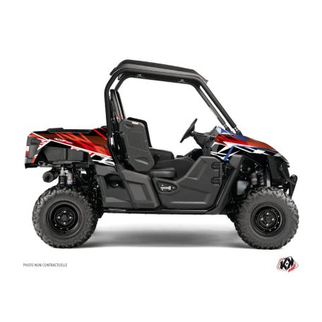 Karosszéria védő dekor matrica készlet  SSV YAMAHA Eraser Piros/Fehér Széria