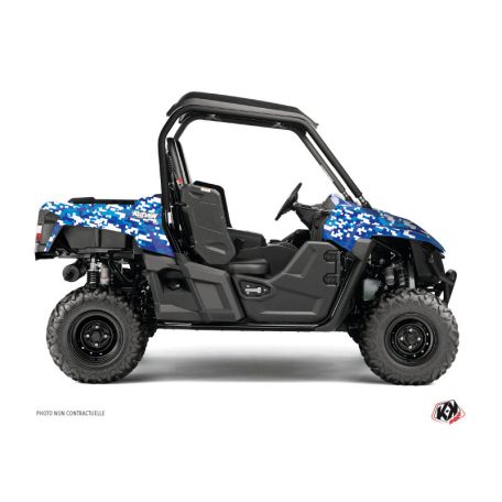 Karosszéria védő dekor matrica készlet  SSV YAMAHA Predator Kék Széria