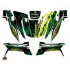   Karosszéria védő dekor matrica készlet  SSV YAMAHA Wild Zöld Széria