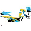   Karosszéria védő dekor matrica készlet  SSV YAMAHA Stage Sárga/Kék Széria