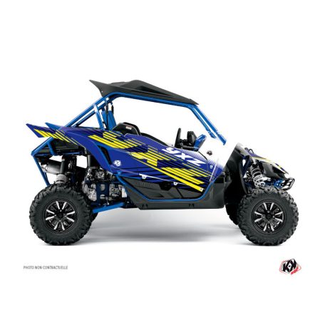 Karosszéria védő dekor matrica készlet  SSV YAMAHA Flow Sárga Széria