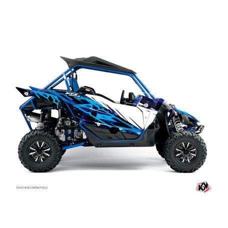 Karosszéria védő dekor matrica készlet  SSV YAMAHA Wild Kék Széria