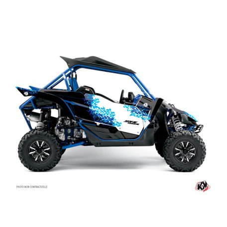 Karosszéria védő dekor matrica készlet  SSV YAMAHA Hangtown Kék Széria