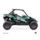 Karosszéria védő dekor matrica készlet  SSV YAMAHA Wilder Fekete/Türkiz Széria
