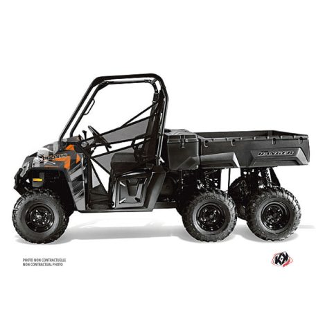Karosszéria védő dekor matrica készlet  SSV POLARIS Lifter Narancsszínű Széria