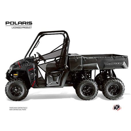 Karosszéria védő dekor matrica készlet  SSV POLARIS Epik Fekete Széria