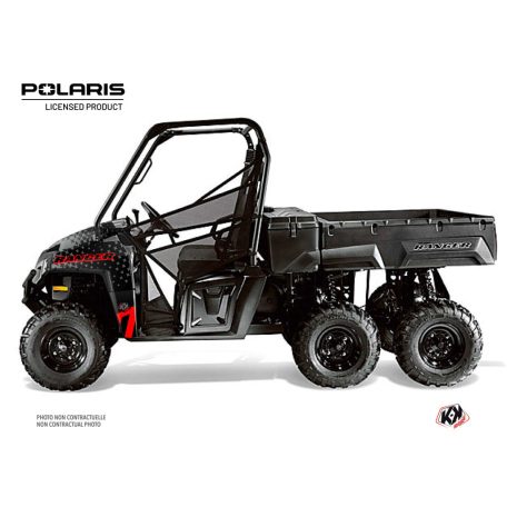 Karosszéria védő dekor matrica készlet  SSV POLARIS Stun Fekete Széria