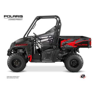   Karosszéria védő dekor matrica készlet  SSV POLARIS Stun Fekete Széria