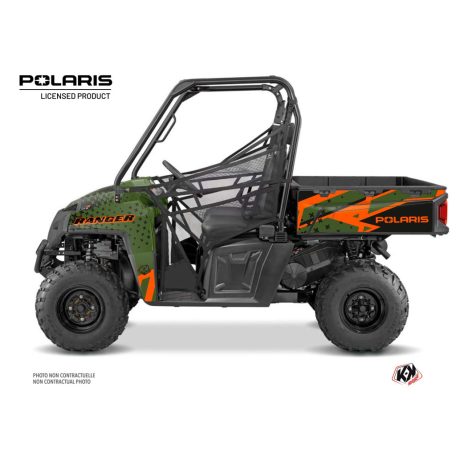 Karosszéria védő dekor matrica készlet  SSV POLARIS Stun Zöld Széria