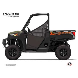   Karosszéria védő dekor matrica készlet  SSV POLARIS Chaser Narancsszínű Széria