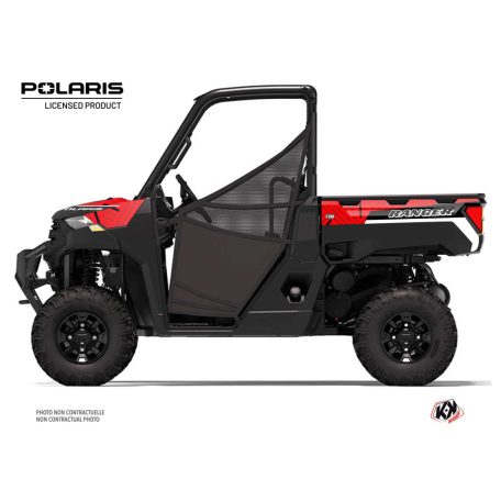 Karosszéria védő dekor matrica készlet  SSV POLARIS Epik Piros Széria