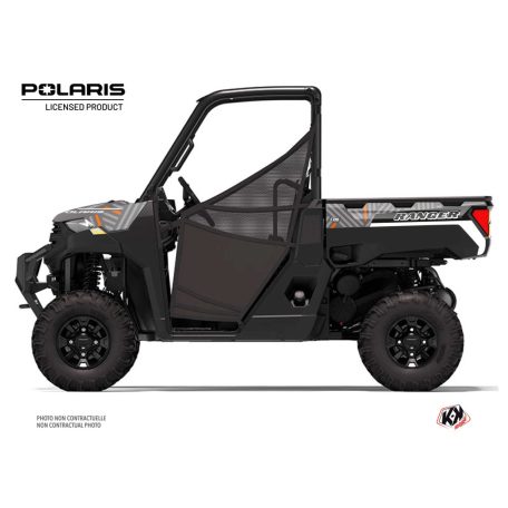 Karosszéria védő dekor matrica készlet  SSV POLARIS Epik Szürke Széria