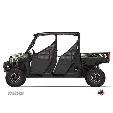 Karosszéria védő dekor matrica készlet  SSV POLARIS Lifter Zöld Széria