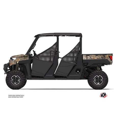 Karosszéria védő dekor matrica készlet  SSV POLARIS Camo Terepszínű Széria