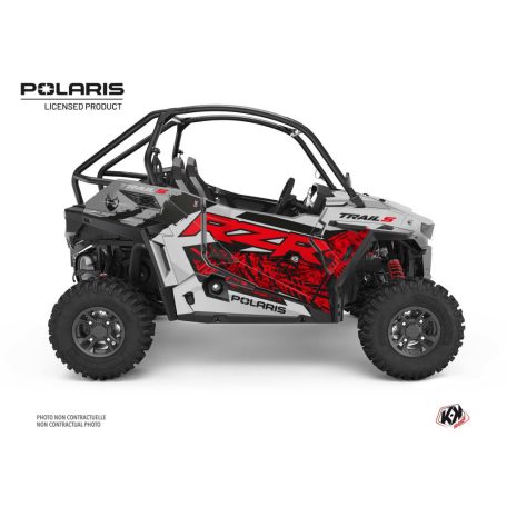 Karosszéria védő dekor matrica készlet  SSV POLARIS Chaser Szürke Széria