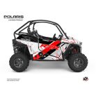 Karosszéria védő dekor matrica készlet  SSV POLARIS Epik Fehér Széria