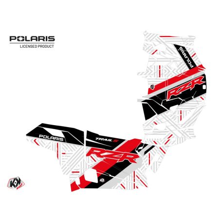 Karosszéria védő dekor matrica készlet  SSV POLARIS Epik Fehér Széria