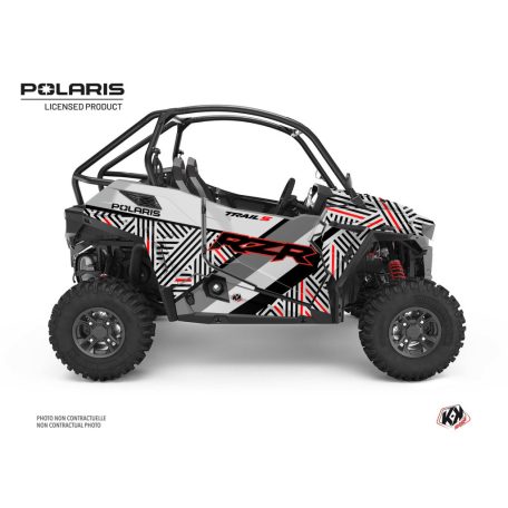 Karosszéria védő dekor matrica készlet  SSV POLARIS Epik Szürke Széria