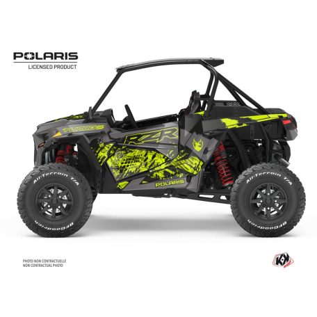 Karosszéria védő dekor matrica készlet  SSV POLARIS Chaser Sárga Széria